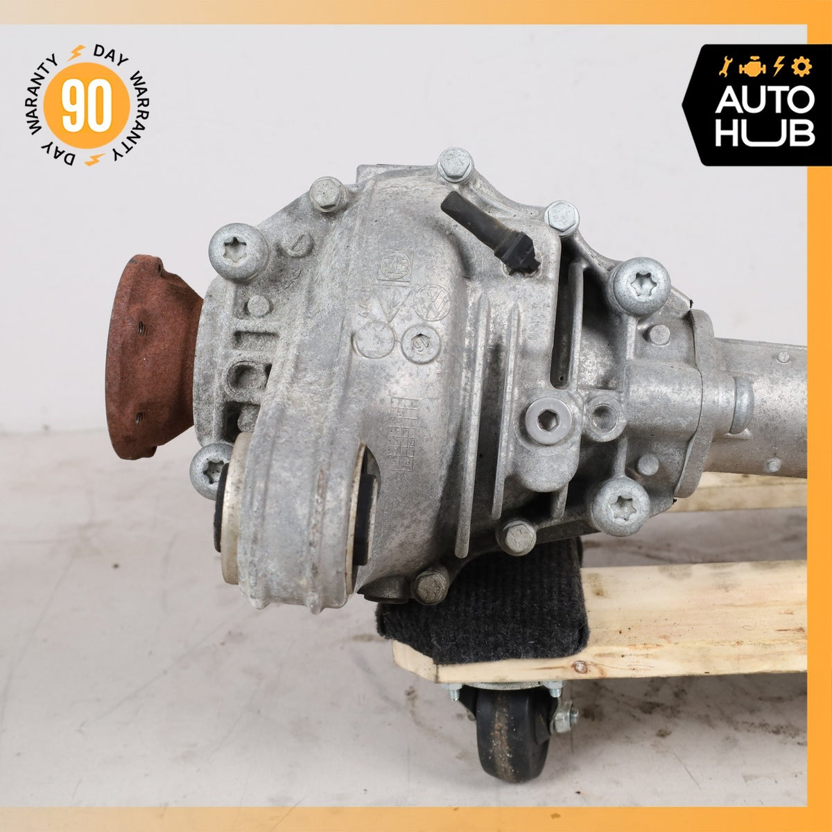 15-18 Porsche Cayenne 958 Turbo Front Differential Axle Carrier Diff OEM 92k - photo 4