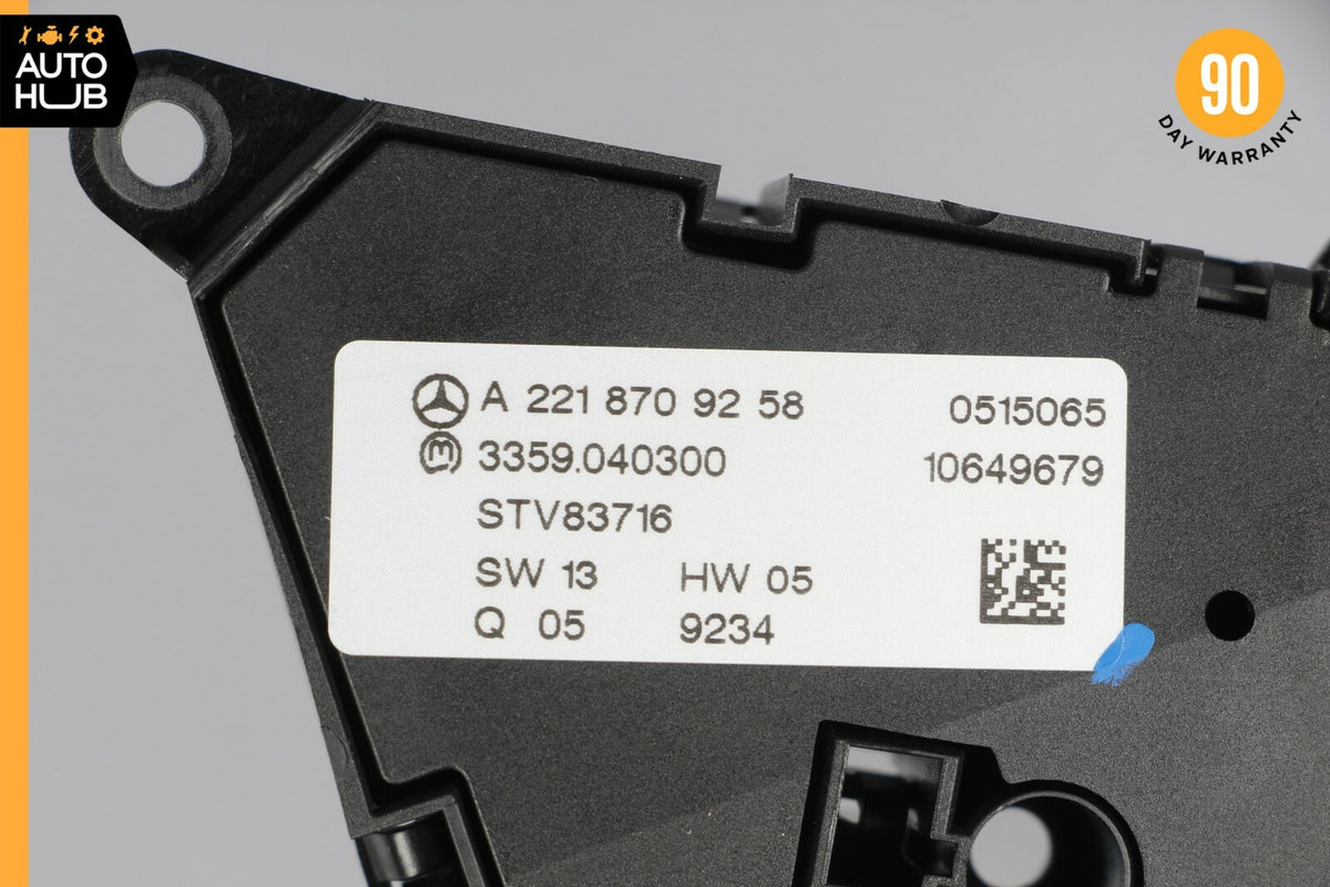 07-14 Mercede W221 S400 CL550 Front Left Driver Seat Control Memory Switch OEM - photo 11