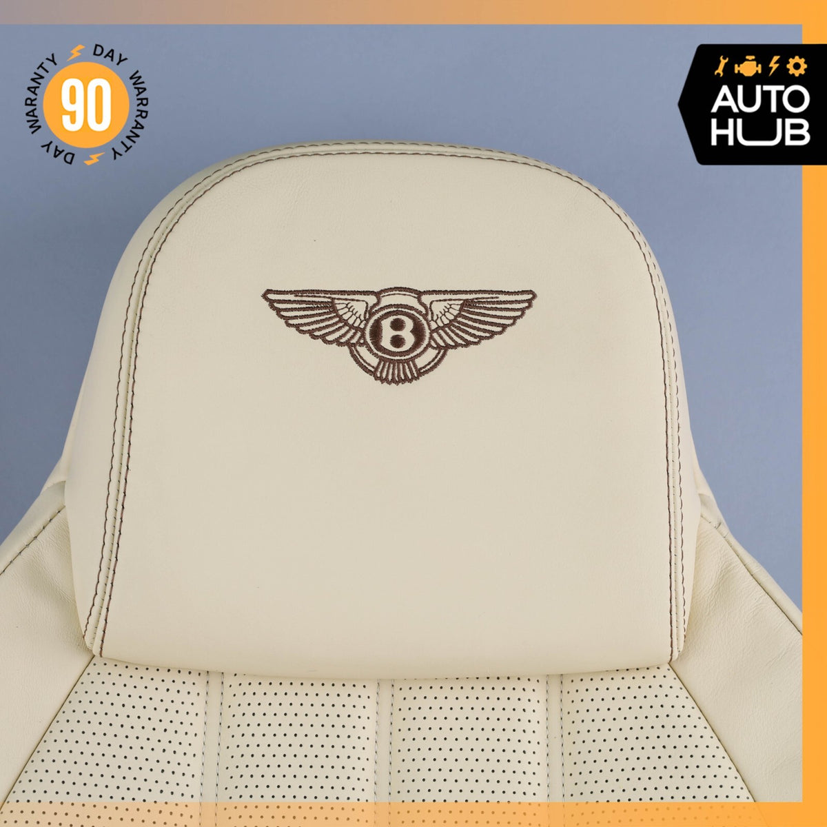12-15 Bentley Continental GT GTC Front Left Driver Top Upper Seat Cushion OEM - photo 3