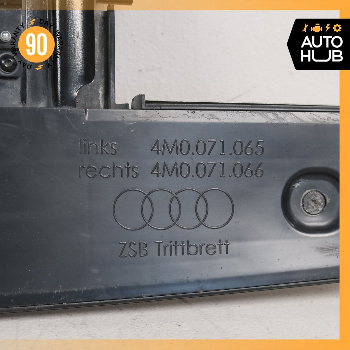 17-26 Audi 4M Q7 Lamborghini Urus Right Side Step Running Board OEM 87k - photo 13