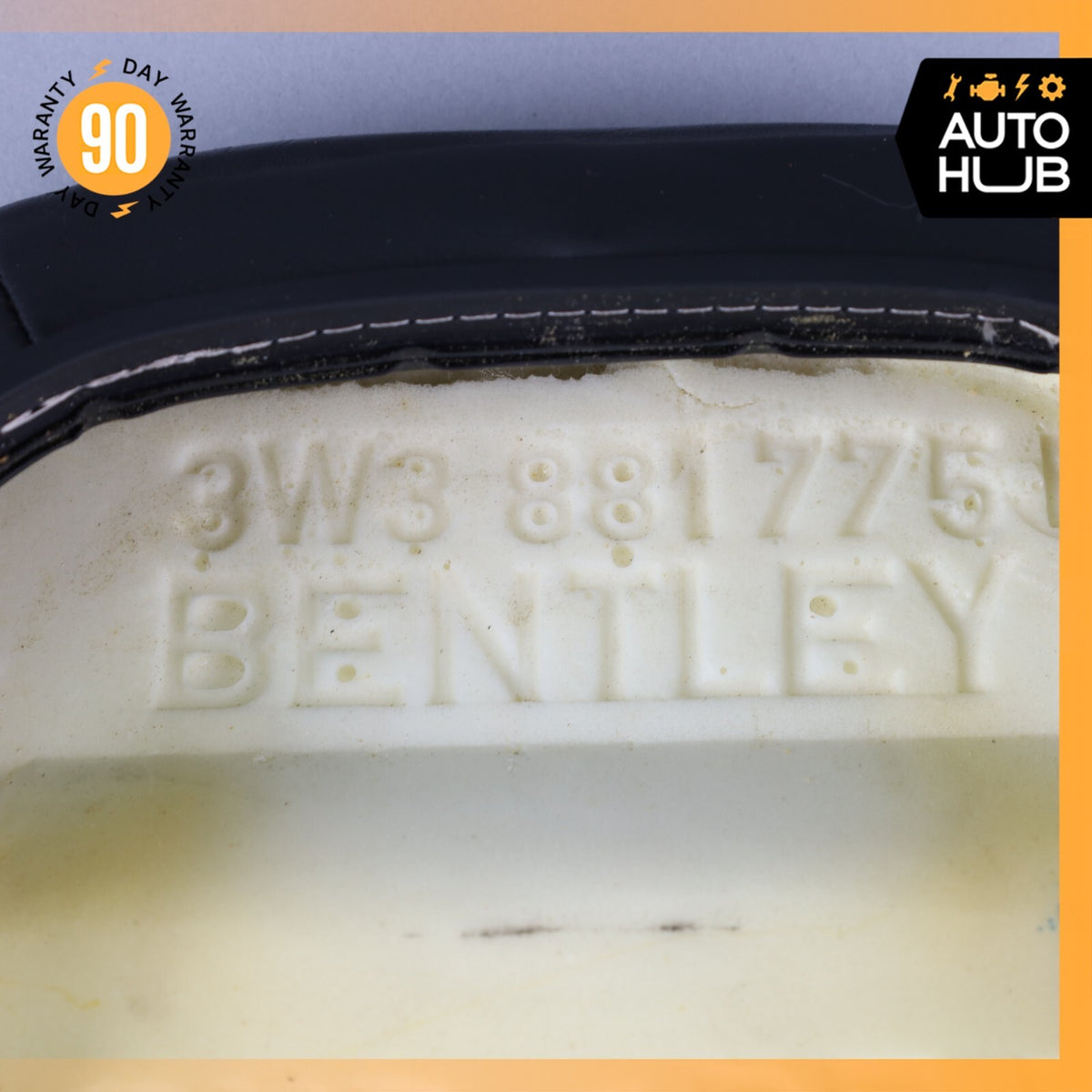 07-11 Bentley Continental GTC GT Front Left Side Seat Upper Back Cushion OEM 60k - photo 14