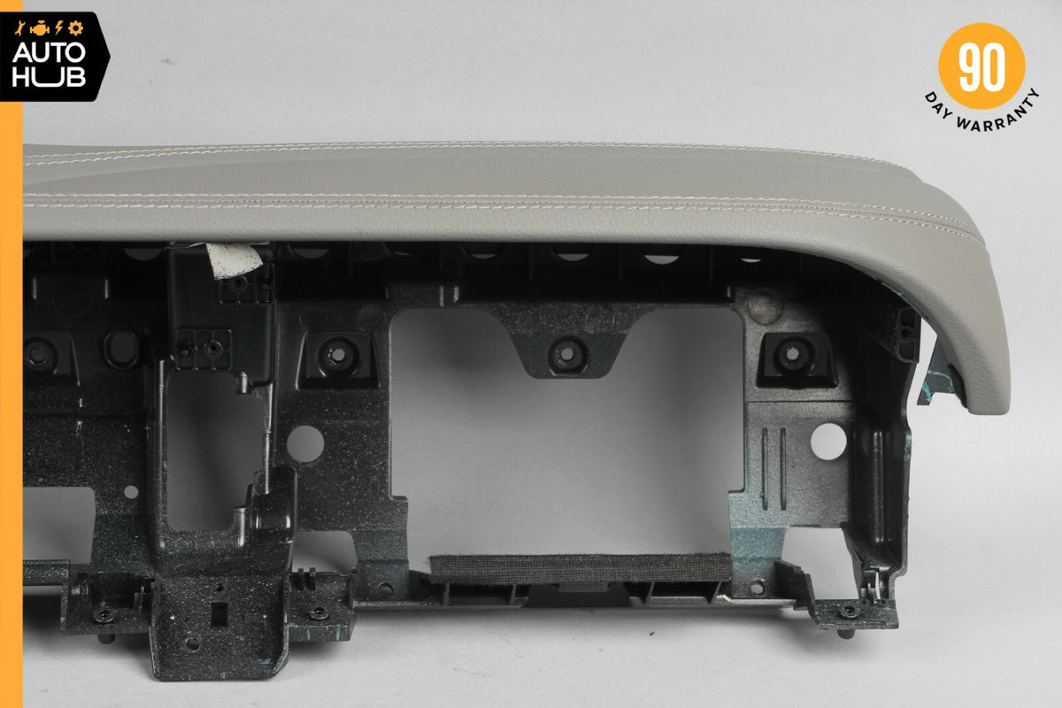 07-13 Mercedes W221 S350 S550 Dashboard Cluster Upper Cover Trim Gray OEM - photo 3