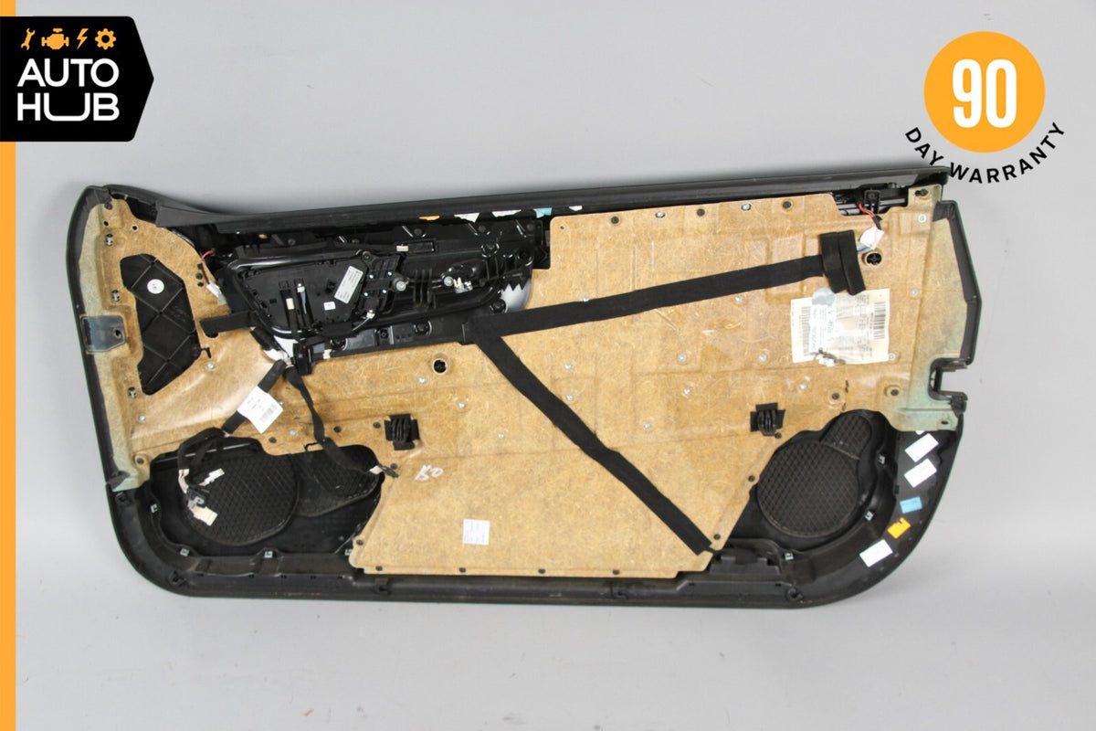 07-10 Mercedes W216 CL600 Front Left Driver Side Interior Door Panel Black OEM - photo 10