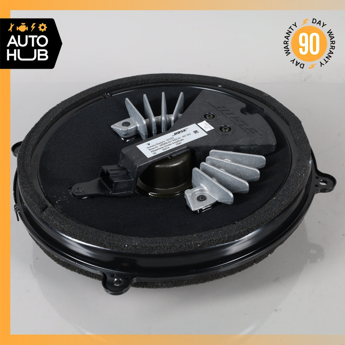 03-19 Maserati Quattroporte Rear Bose Subwoofer Sub Woofer Sound Speaker OEM - photo 8