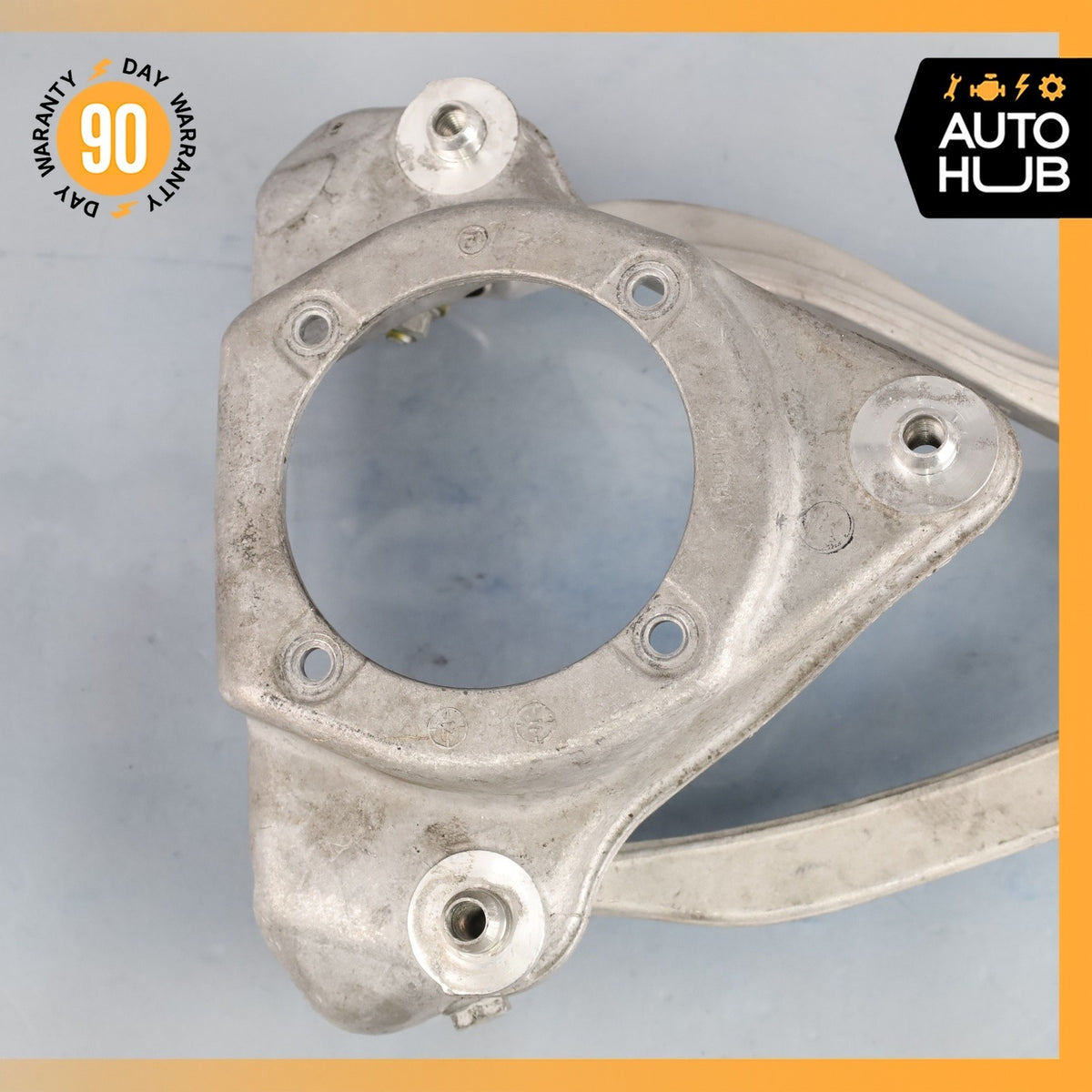 Bentley Continental GT GTC Front Left Shock Strut Mount Bracket w/ Arms OEM 87k - photo 13