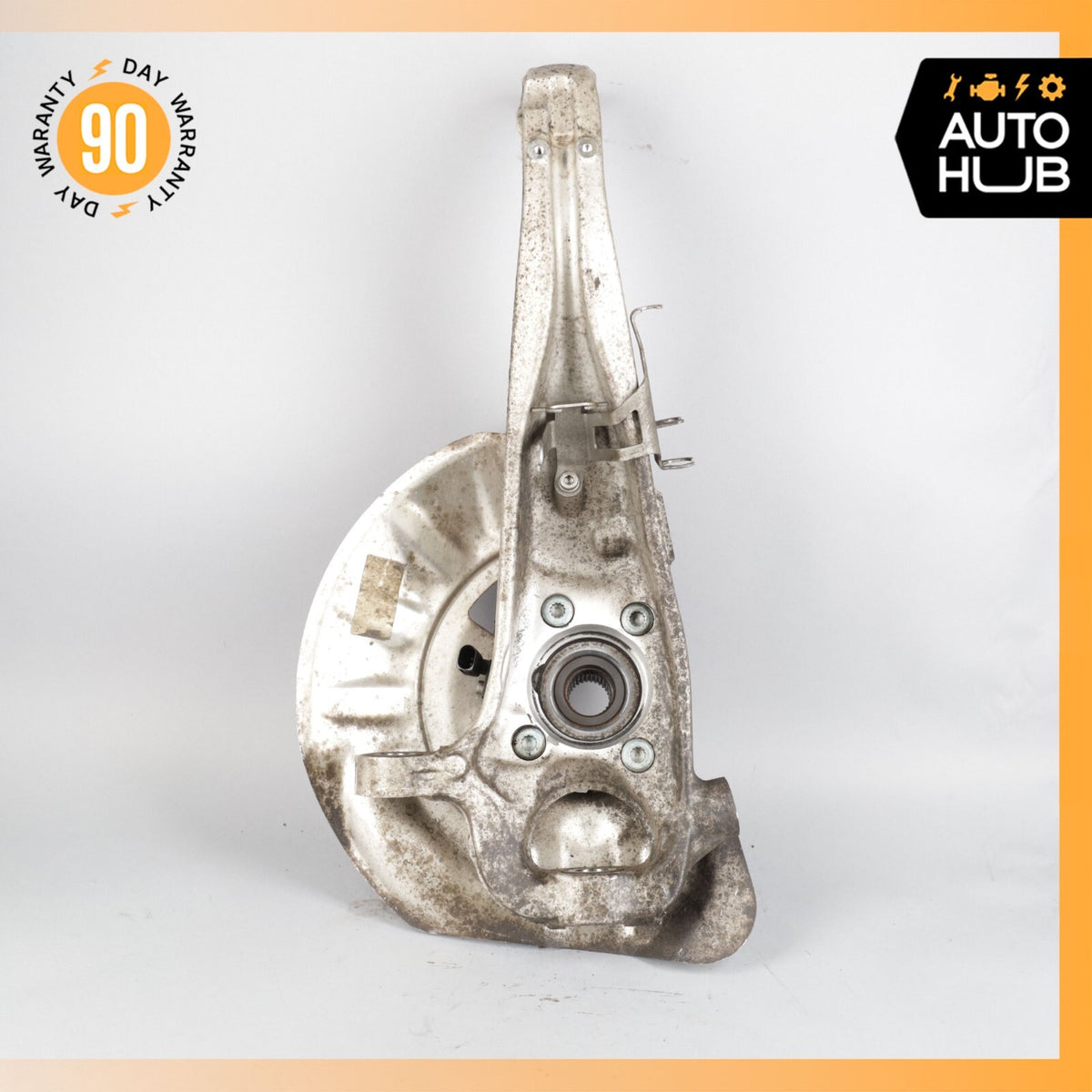 11-18 Porsche Cayenne 958 Hybrid S Front Left Driver Knuckle Spindle OEM - photo 10
