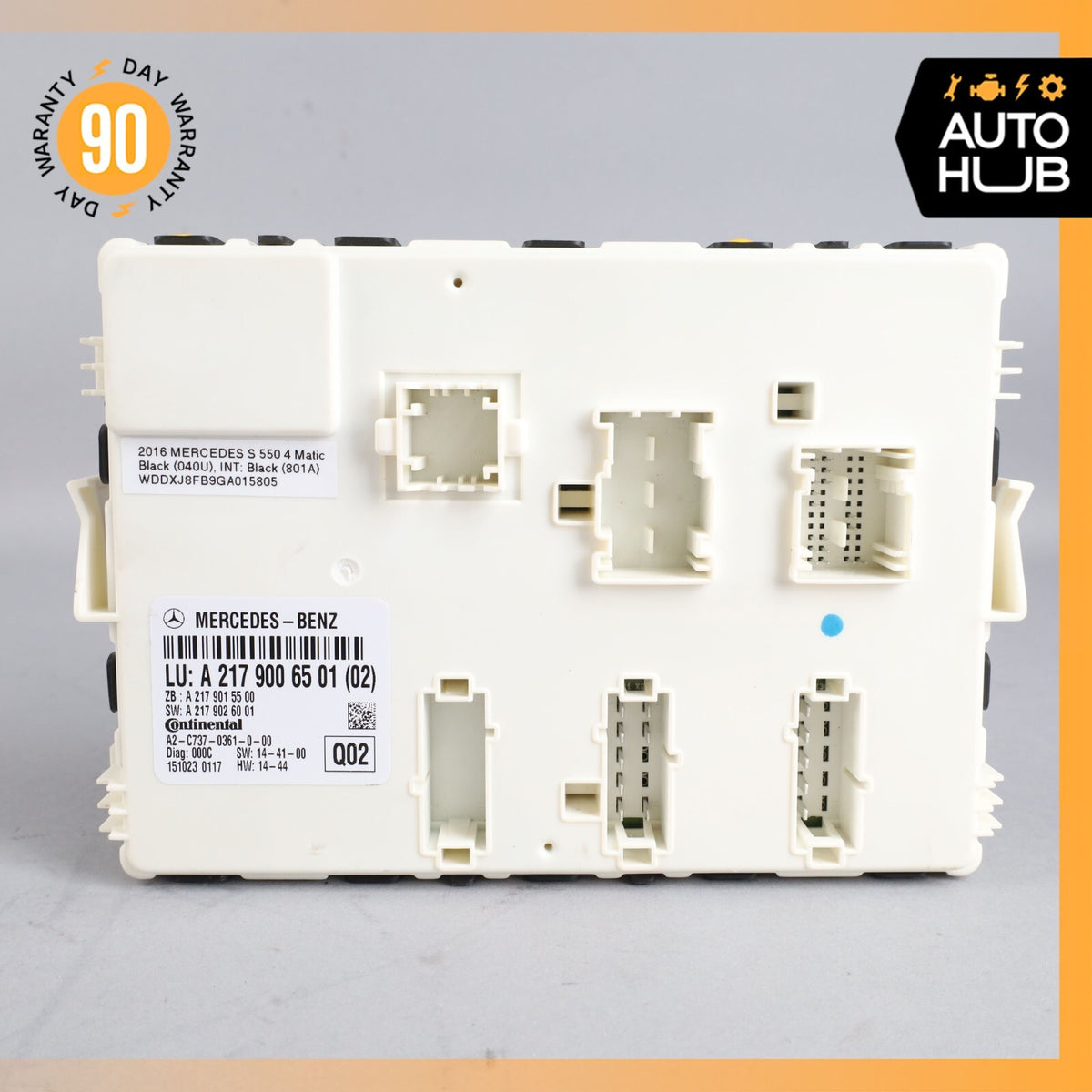 Mercedes W217 S550 Coupe Rear Window Regulator Control Module OEM 38k - photo 6