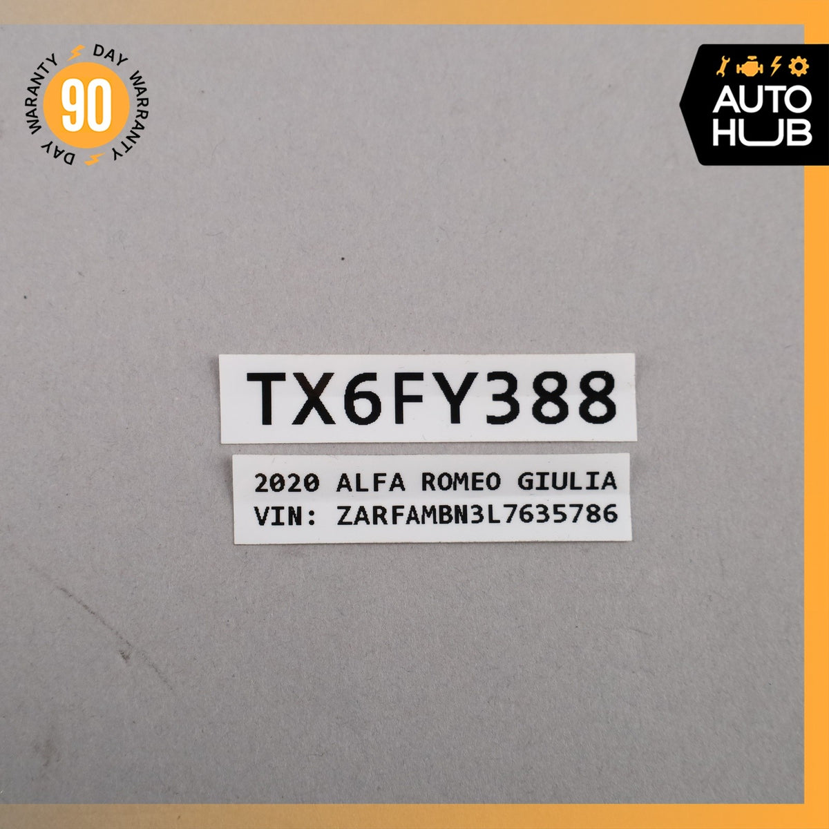 17-26 Alfa Romeo 952 Giulia Engine Motor Flywheel Flex Plate OEM - photo 7