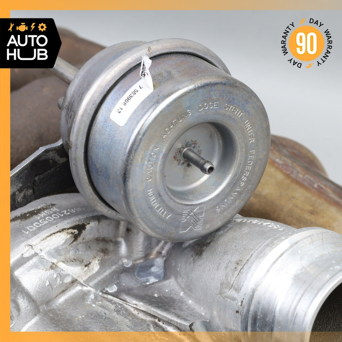 11-15 BMW F01 740i 535i 640i N55 3.0L Turbo Turbocharger 7583908 OEM - photo 3