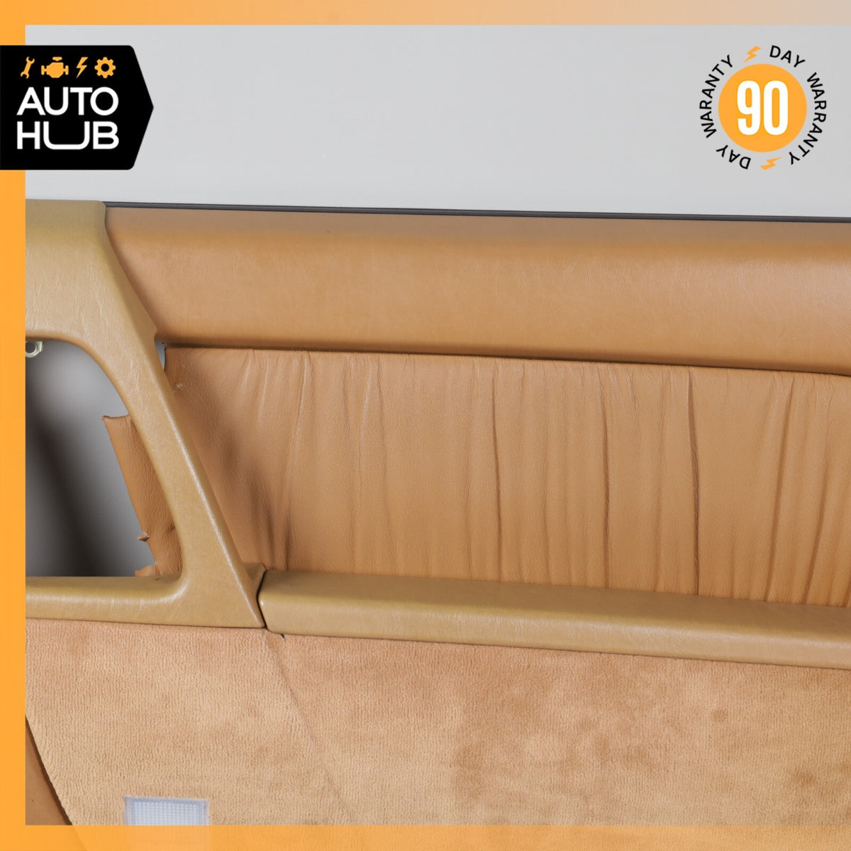 90-95 Mercedes R129 SL320 300SL SL500 Right Side Interior Door Panel Java OEM - photo 3
