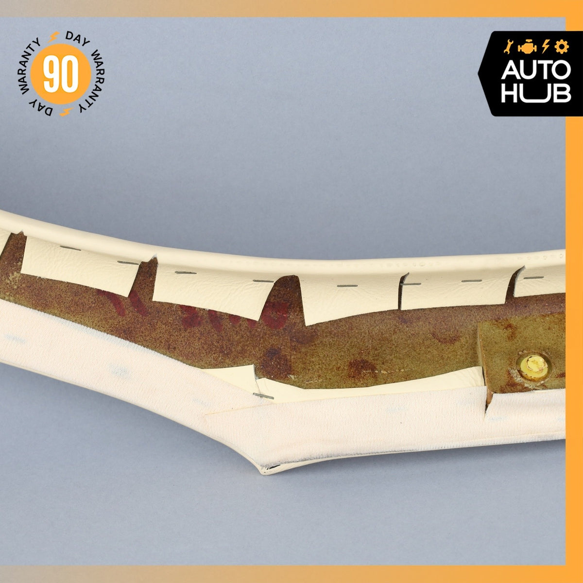 00-02 Bentley Arnage / RR Seraph Front Left Quarter Upper A Pillar Beige OEM 42k - photo 12