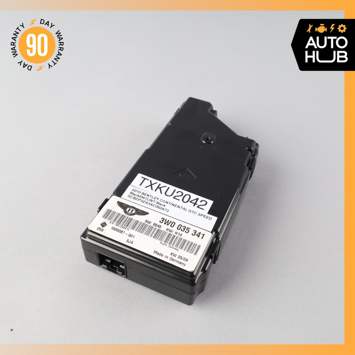 09-12 Bentley Continental GTC Speed Interface Control Module OEM 83k - photo 2