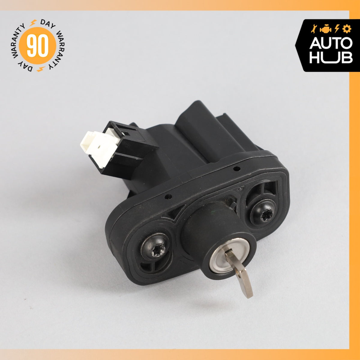 07-14 Mercedes W221 S63 CL600 CL550 Trunk Lid Lock Latch Actuator w/ Key OEM - photo 1