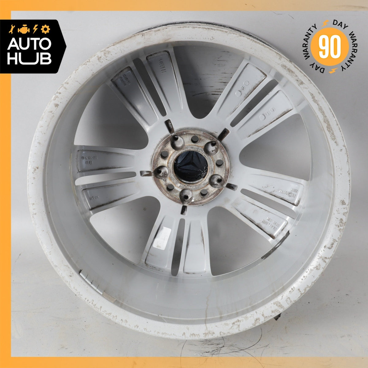 Mercedes X164 GL350 GL450 8.5 x 20 20" Wheel Rim Silver 1644016002 OEM - photo 12
