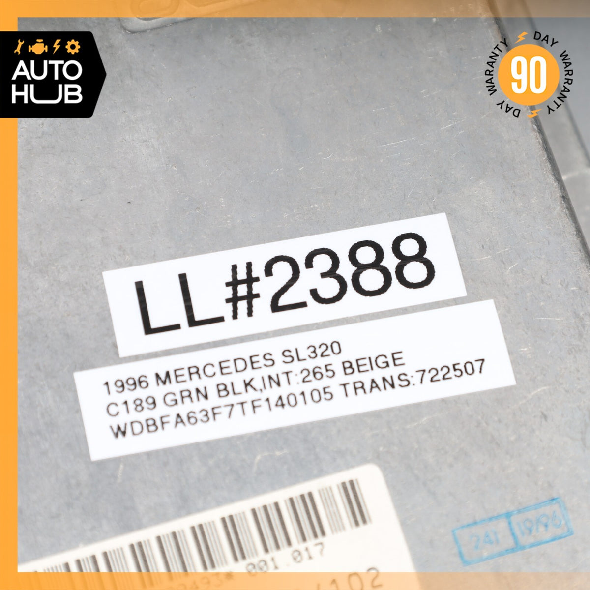 96-97 Mercedes R129 SL320 Cruise Control Module Unit 1295452832 OEM - photo 11