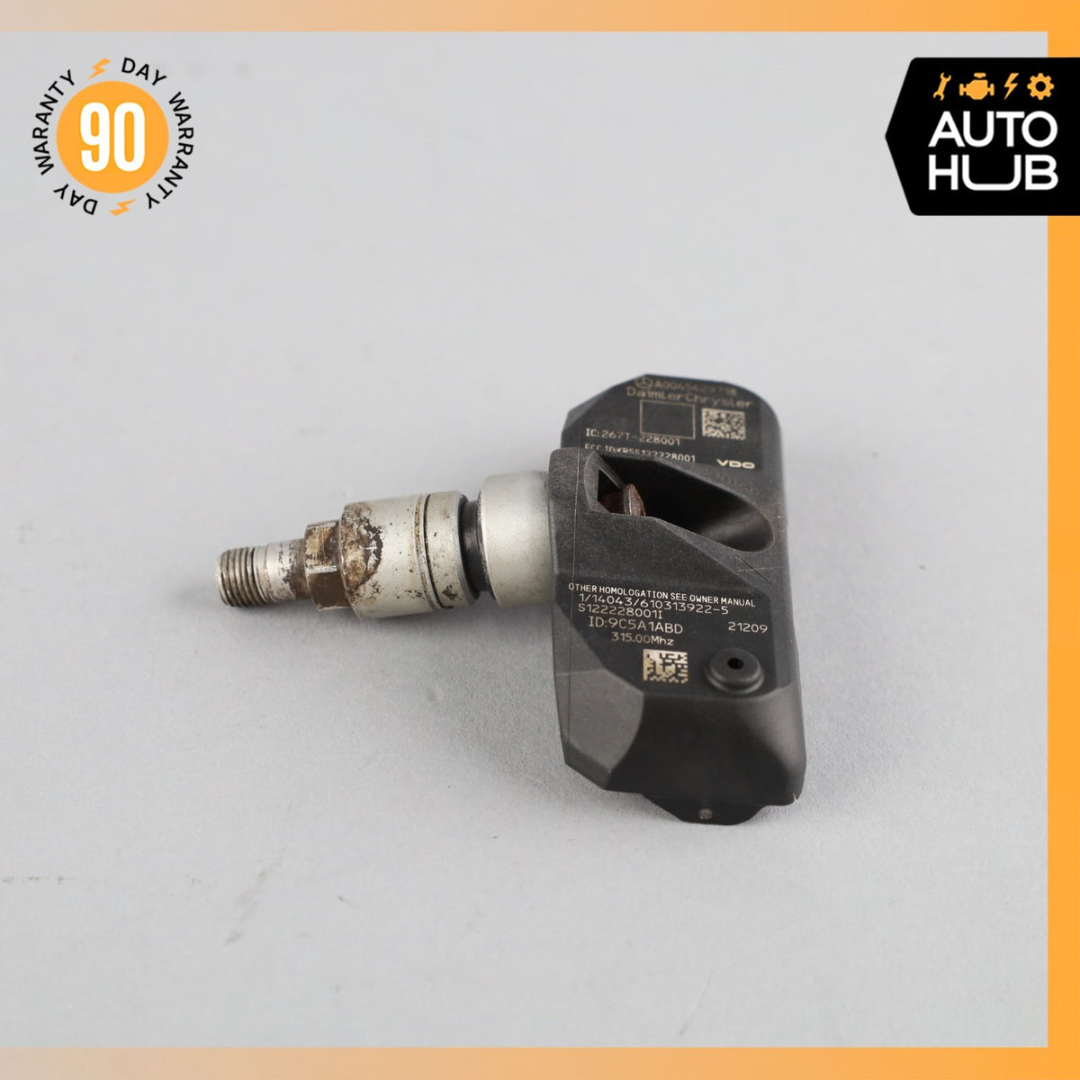 06-11 Mercedes W221 S550 CL55 AMG TPMS Tire Pressure Sensor 315 Mhz OEM - photo 2