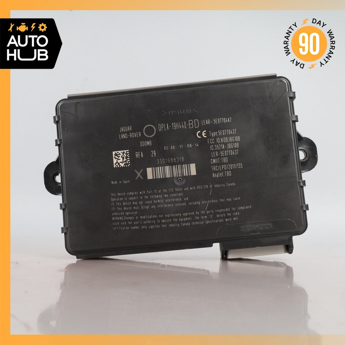 10-17 Jaguar X152 F-Type Anti-Theft Locking Keyless Entry Module OEM - photo 7