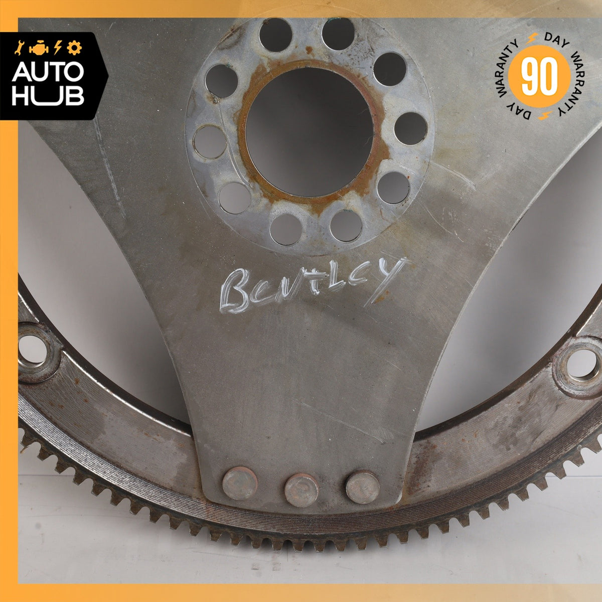 03-18 Bentley Continental GTC GT Engine Motor Flywheel 07C105323H OEM 40k - photo 3