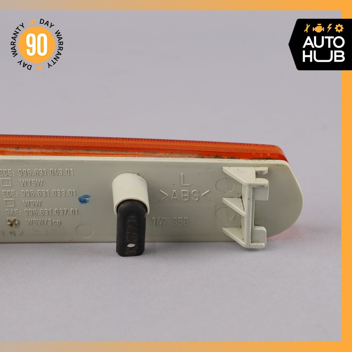 Porsche Boxster 986 Front Left Bumper Side Marker Light Lamp 99663103701 OEM - photo 7