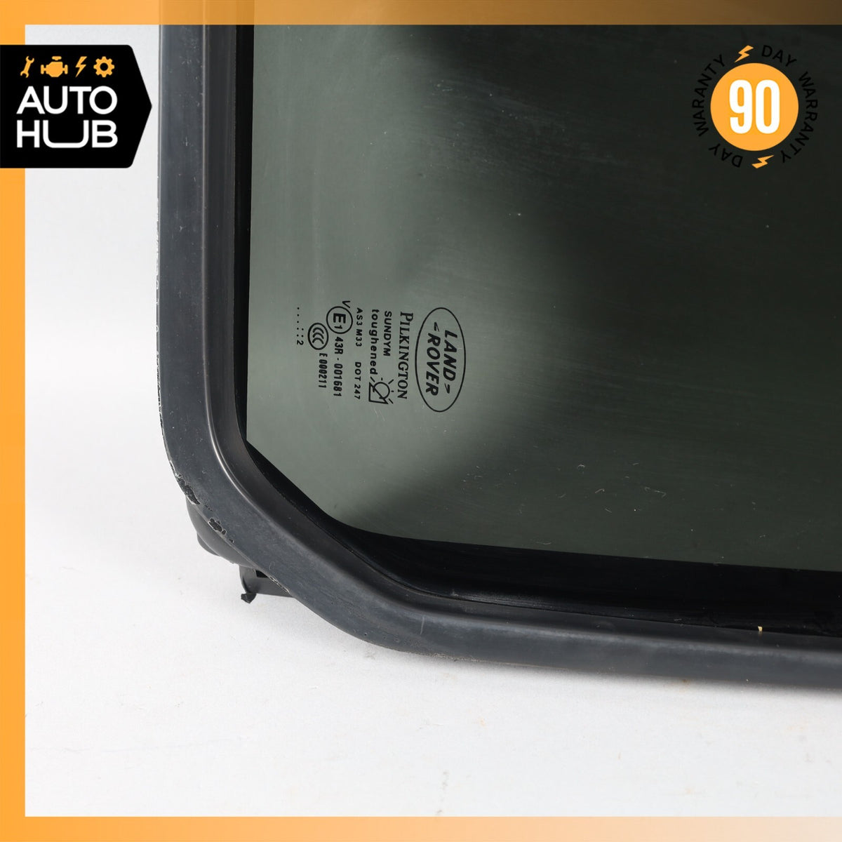 05-16 Land Rover LR4 LR3 HSE Rear Left Side Fixed Privacy Window Glass OEM - photo 4