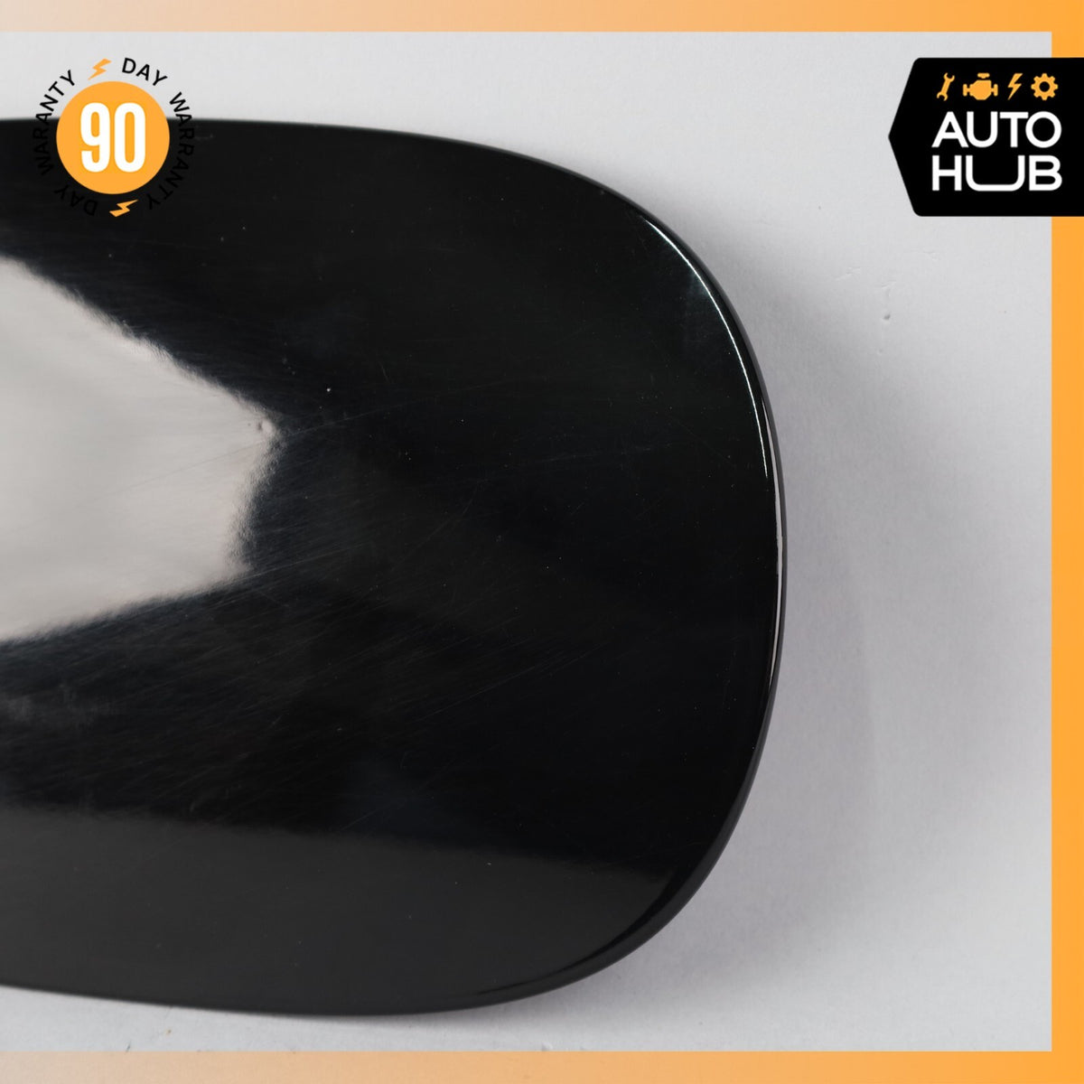 11-18 Porsche Cayenne 958 GTS Fuel Door Lid Gas Tank Cover Black OEM 82k - photo 3