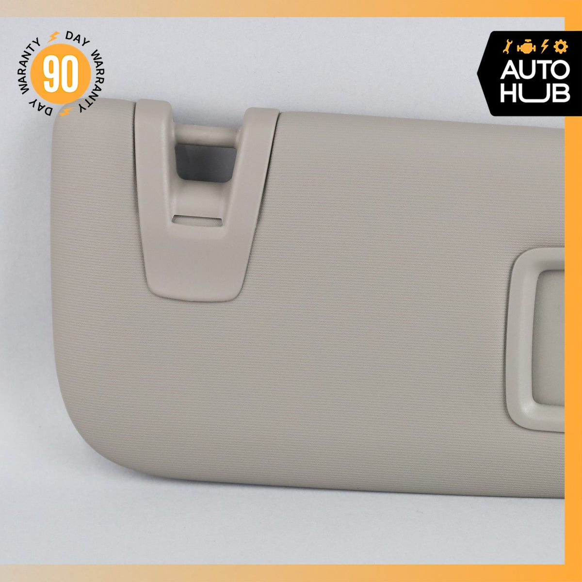 10-16 Porsche Panamera 970 Right Passenger Side Sun Visor Sunvisor Gray OEM - photo 7