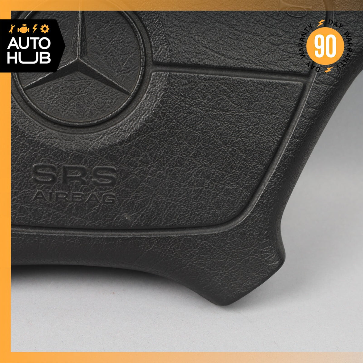 92-98 Mercedes R129 SL320 300SL Driver Steering Wheel Airbag Air Bag Brown OEM - photo 3