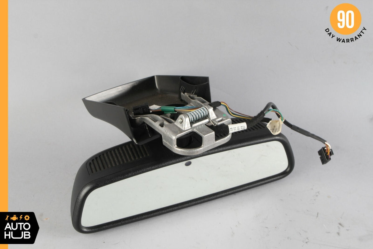 07-09 Mercedes W221 S550 S63 S600 AMG Interior Rear View Mirror Black OEM - photo 1