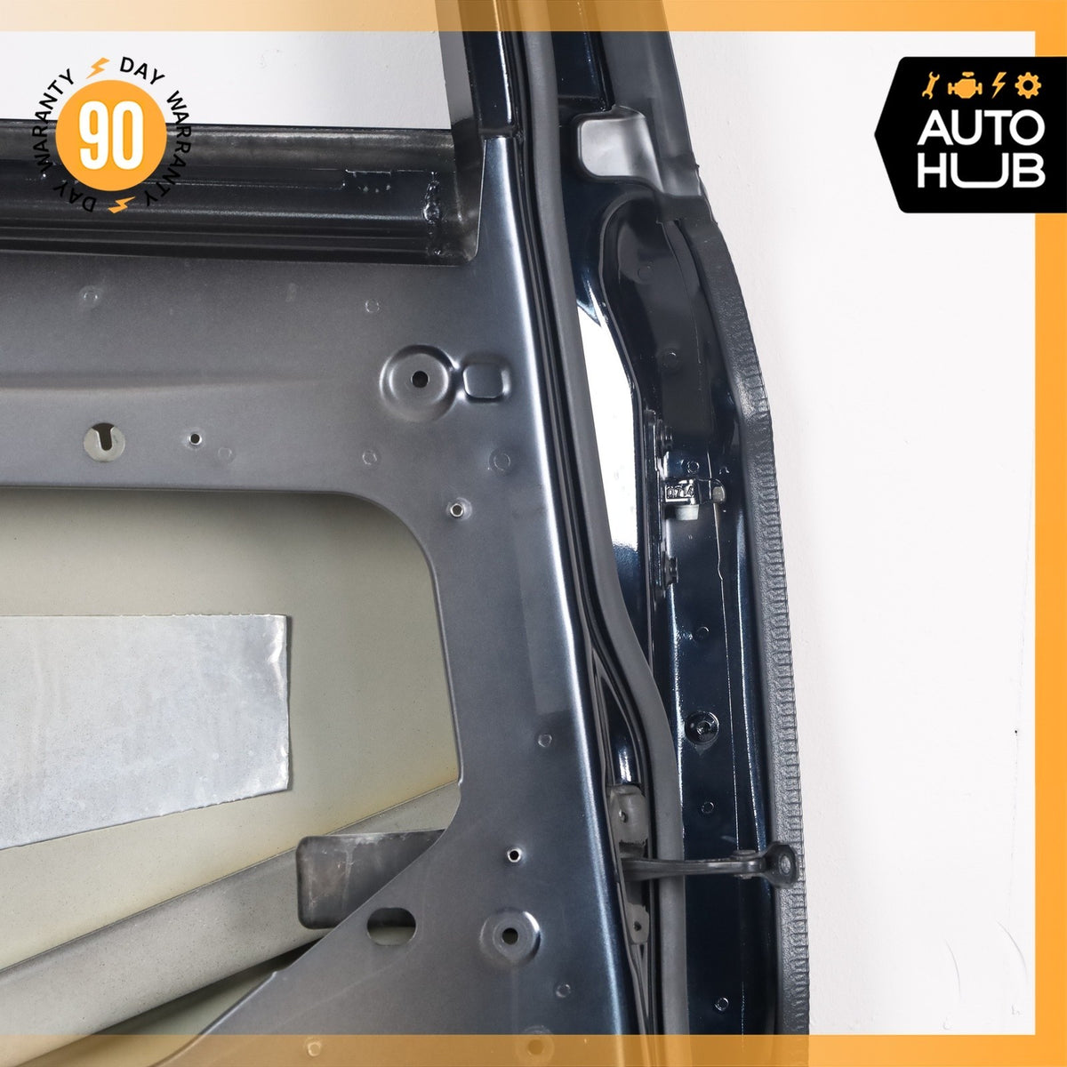 14-22 LR Range Rover Sport L494 Rear Left Driver Side Door Panel Shell Black OEM - photo 15