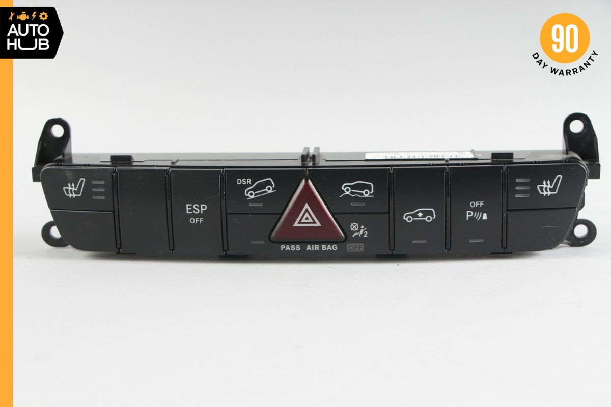 06-12 Mercedes X164 GL450 ML450 Hazard Control Switch Panel 1648709210 OEM - photo 1