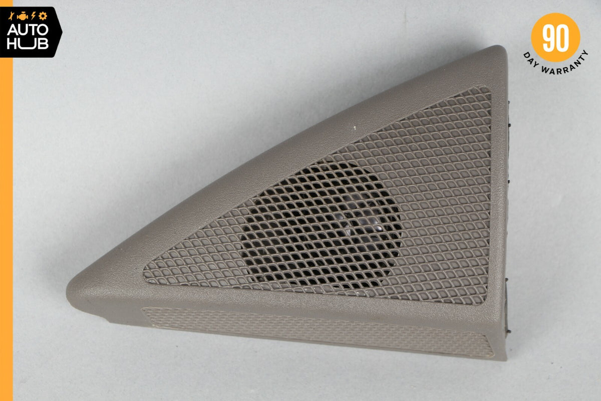 07-09 Mercedes W211 E320 E350 Tweeter Speaker Cover Left Driver Side Grey OEM - photo 1