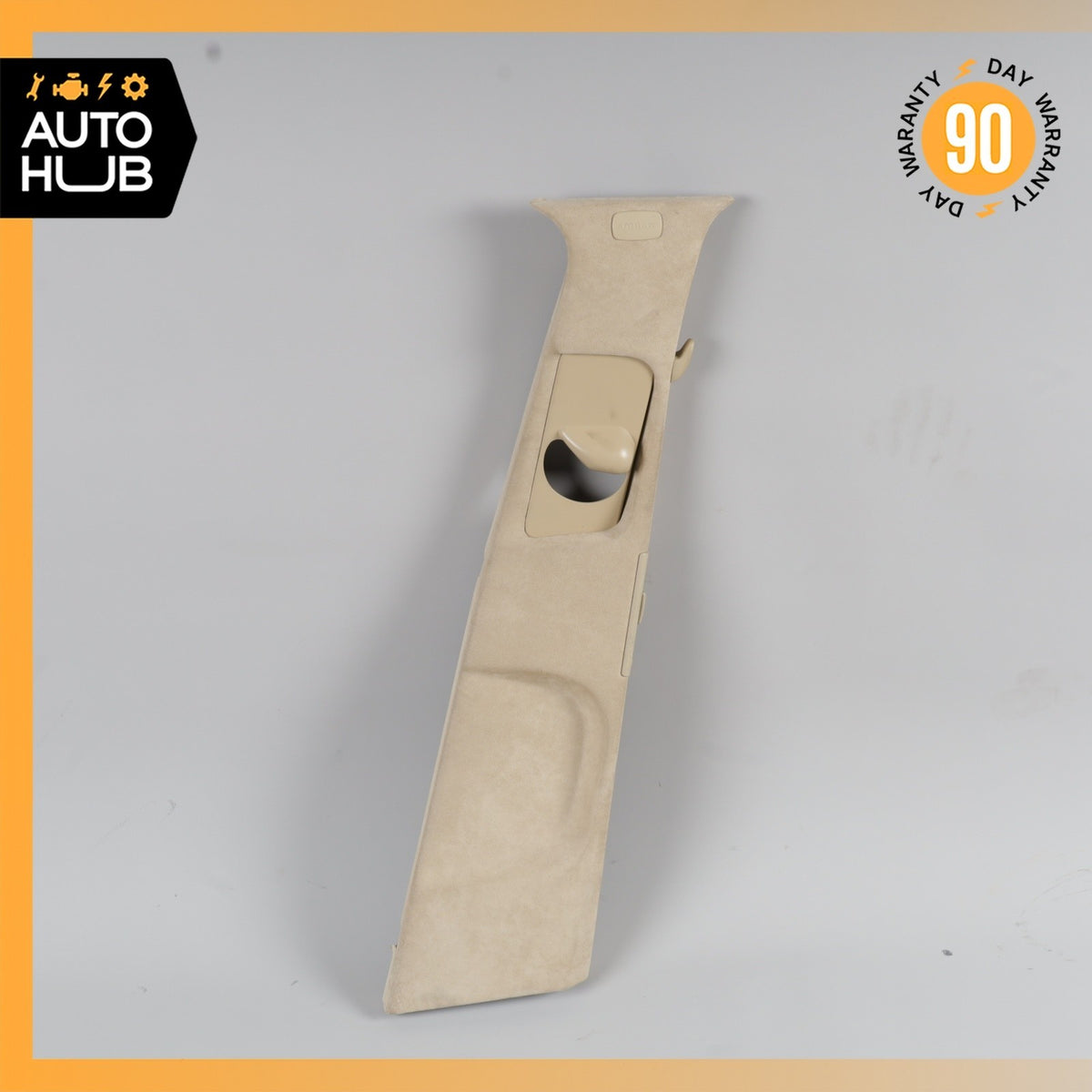 07-13 Mercedes W221 S600 S63 AMG Right Side B-Pillar Cover Trim Suede OEM - photo 1