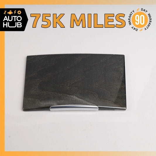 14-16 Mercedes W212 E350 E550 Front Center Console Cover Panel Trim Wood OEM - photo 1