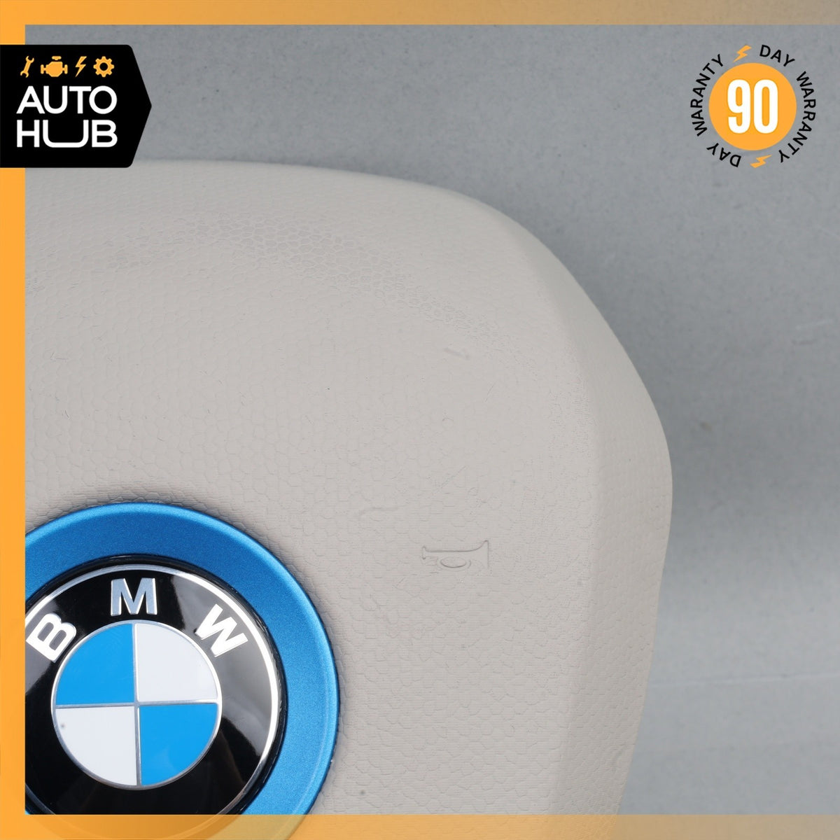 BMW i3 I01 Hybrid Steering Wheel Airbag Air Bag 33687036601 OEM 58k - photo 4