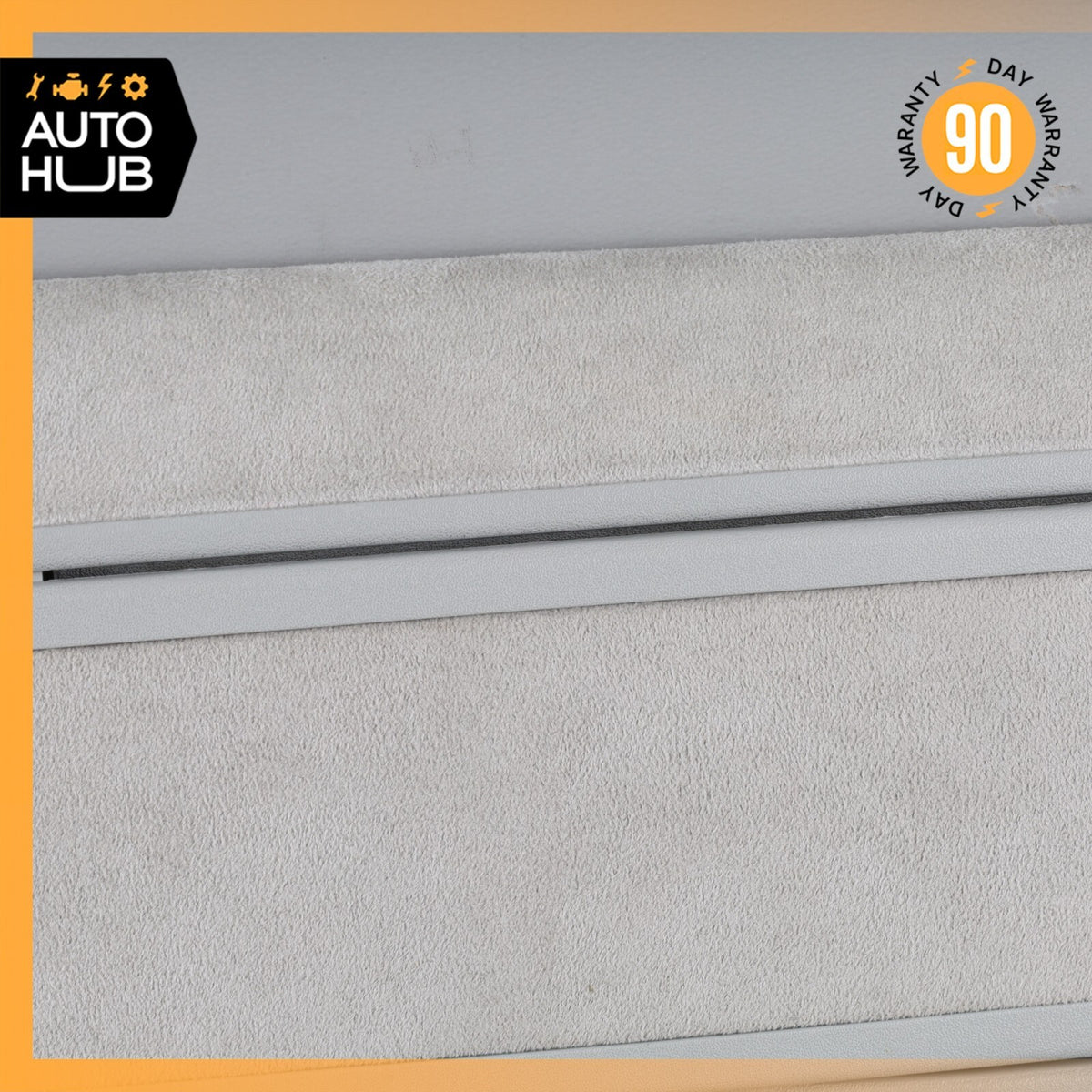 Mercedes W221 S600 CL550 Right Side Sun Visor Shade Sunvisor Gray Suede OEM - photo 4
