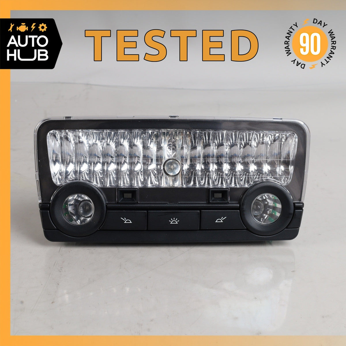 09-14 BMW F10 550i 750i Rear Center Rear Overhead Reading Light Lamp OEM - photo 1