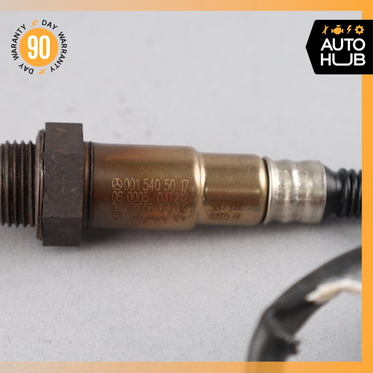03-08 Mercedes R230 SL500 SL55 AMG Oxygen O2 Sensor Lambda Set of 4 OEM - photo 7