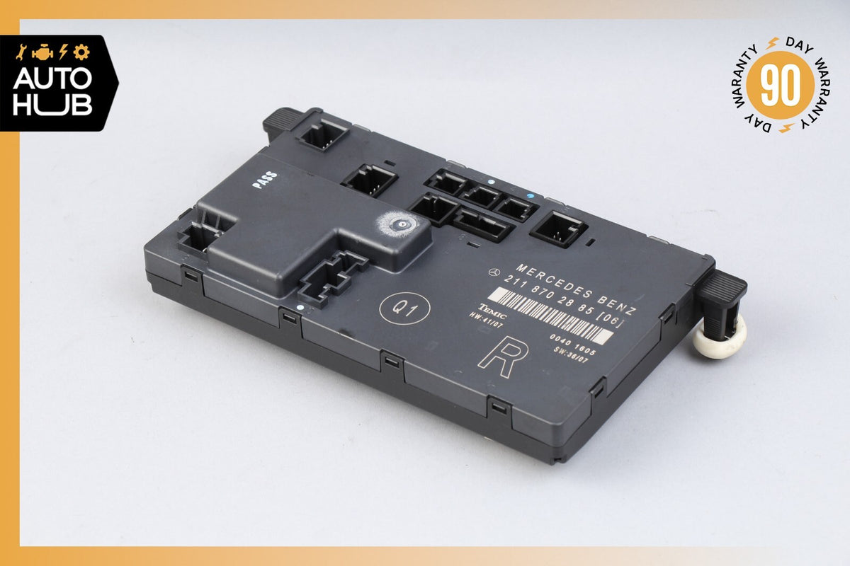 03-09 Mercedes W211 E350 E550 Front Right Passenger Door Control Module OEM - photo 4