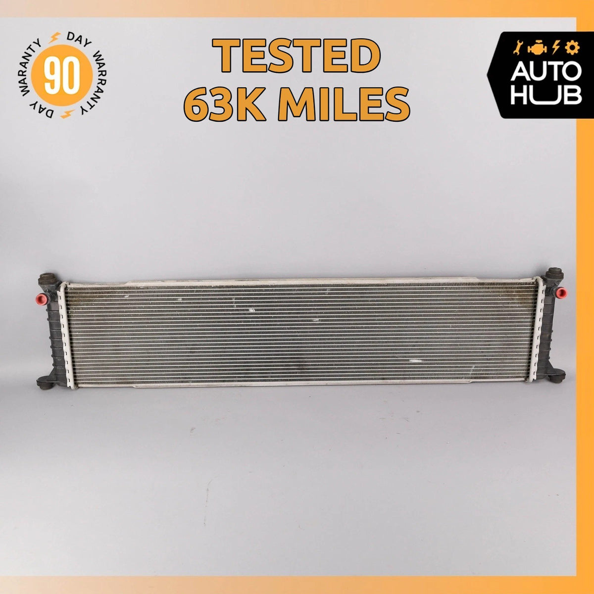 12-15 Tesla Model S Front Engine Center Cooler Radiator Cooling 600737200A OEM - photo 1