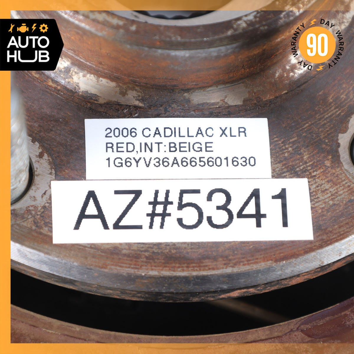 04-09 Cadillac XLR Rear Right Passenger Side Spindle Knuckle Hub OEM 58k - photo 15
