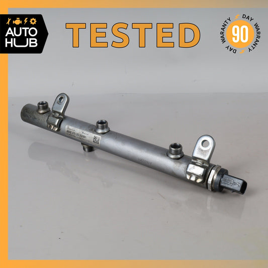 07-13 Mercedes W212 E350 ML320 Right Side Fuel Injection Rail Line w/ Sensor OEM - photo 1