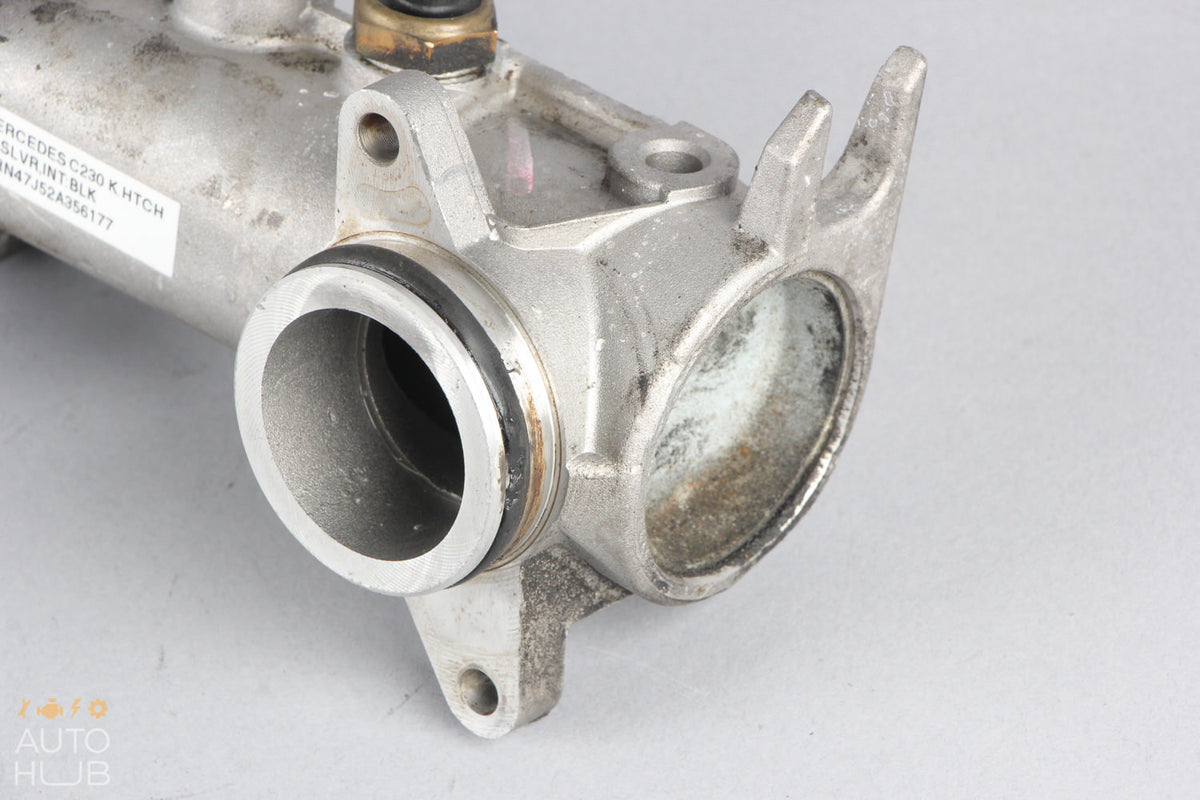 97-04 Mercedes W203 C230 SLK230 Thermostat Housing 1112030673 OEM - photo 8