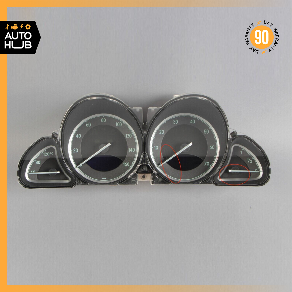 03-08 Mercedes R230 SL500 SL600 SL550 Instrument Cluster Speedometer OEM 135k - photo 2