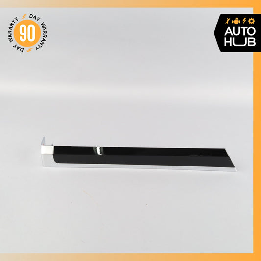 Porsche Cayenne 958 Rear Right Door Panel Molding Trim Piano Wood 7P5867420F OEM - photo 1