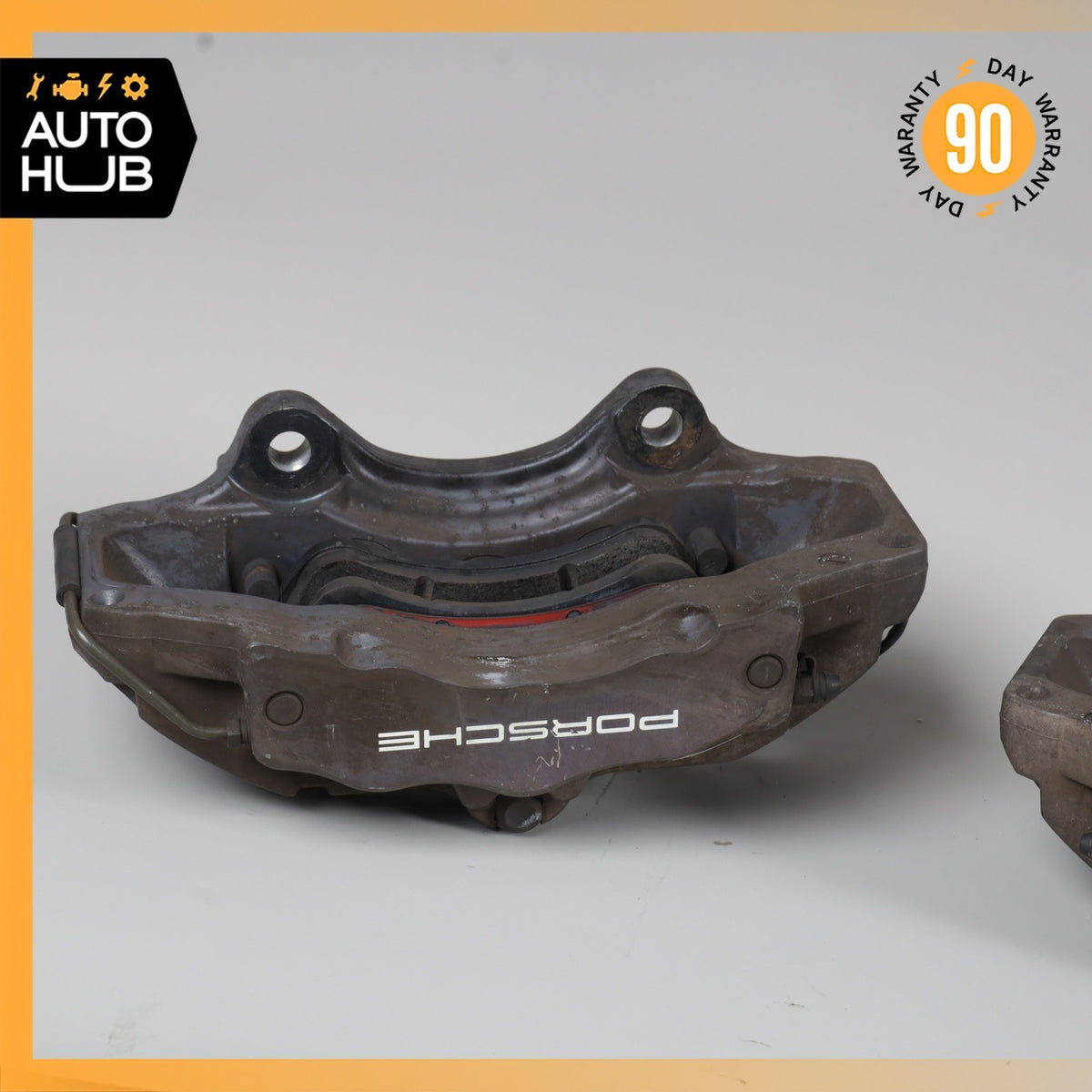 04-10 Porsche Cayenne 955 Front Left & Right Brake Caliper Set OEM - photo 15