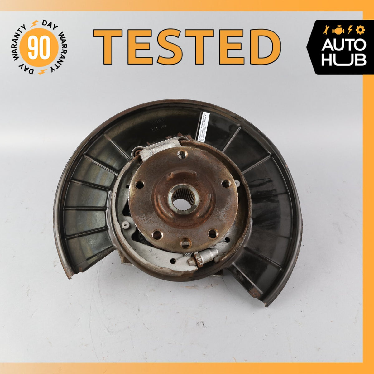 15-18 Porsche Cayenne 958 E-Hybrid Rear Left Side Knuckle Spindle OEM - photo 1
