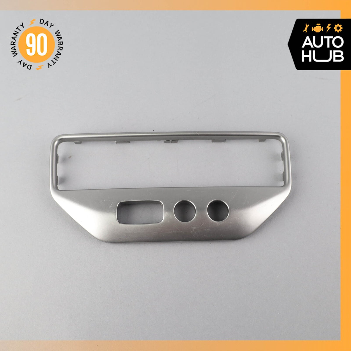 Maserati GranTurismo M145 Center Console Radio Trim Bezel Panel Silver OEM - photo 1