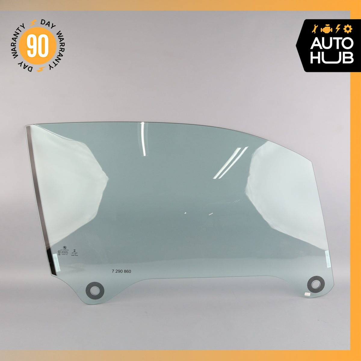 BMW i3 I01 Front Right Passenger Side Door Window Glass 7290860 OEM - photo 2