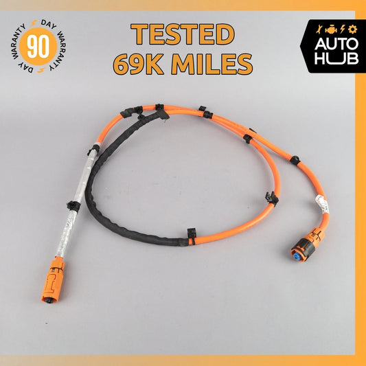 BMW F15 X5 Hybrid A/C AC Air Compressor Wire Wiring Cable 6800375 OEM 69k - photo 1
