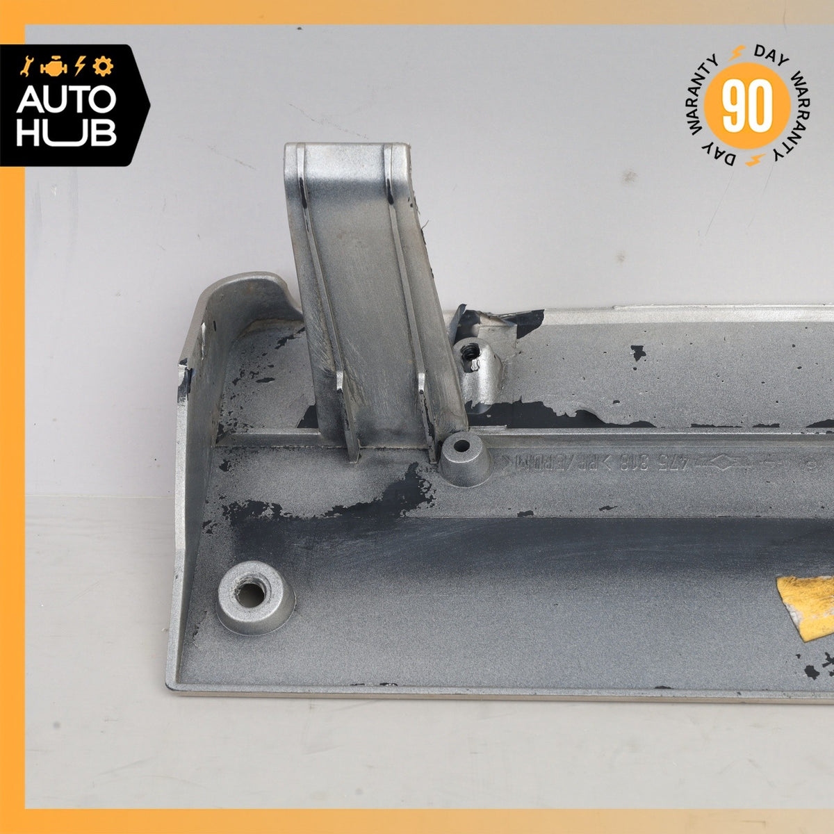 2000 Mercedes W220 S430 S500 Front Bumper License Plate Bracket Holder OEM - photo 6